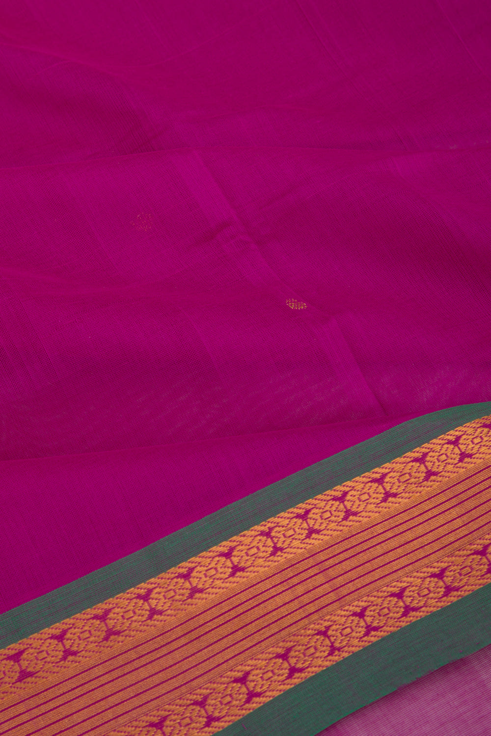 Mangalgiri Cotton Butta Purple Saree