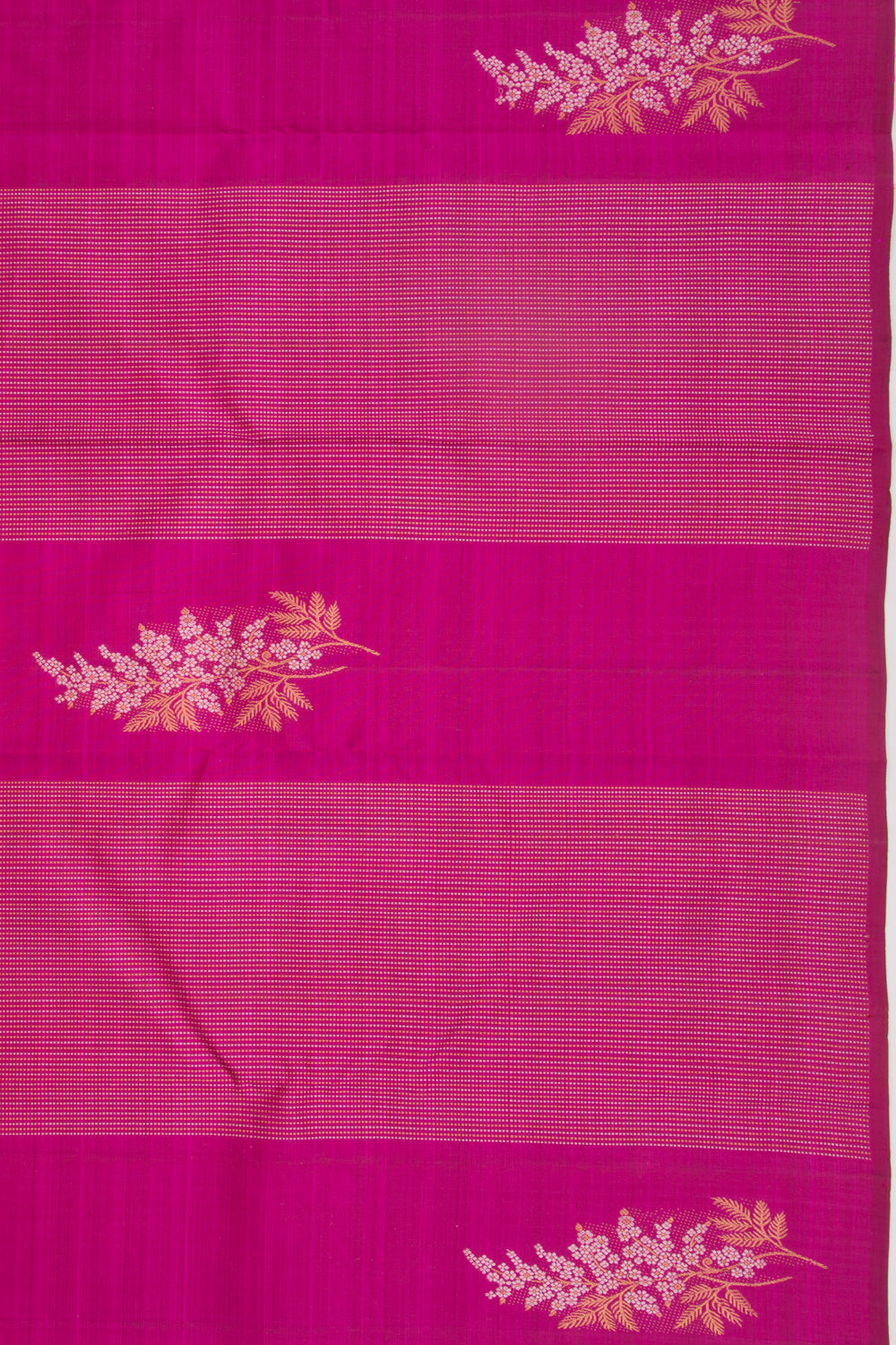 Kanchipuram Silk Brocade Purple Saree