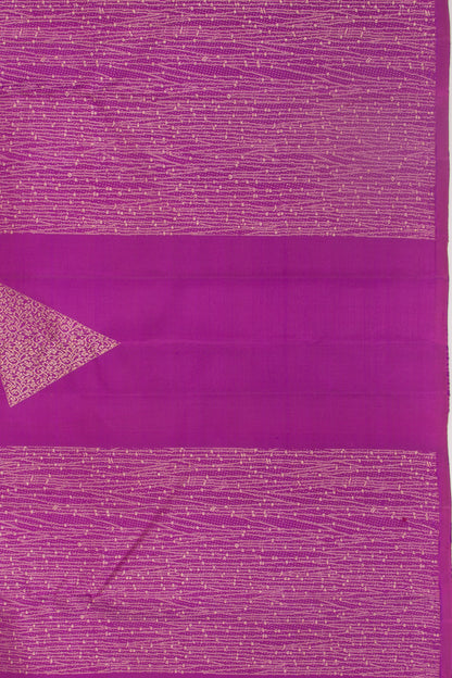 Kanchipuram Silk Brocade Violet Saree