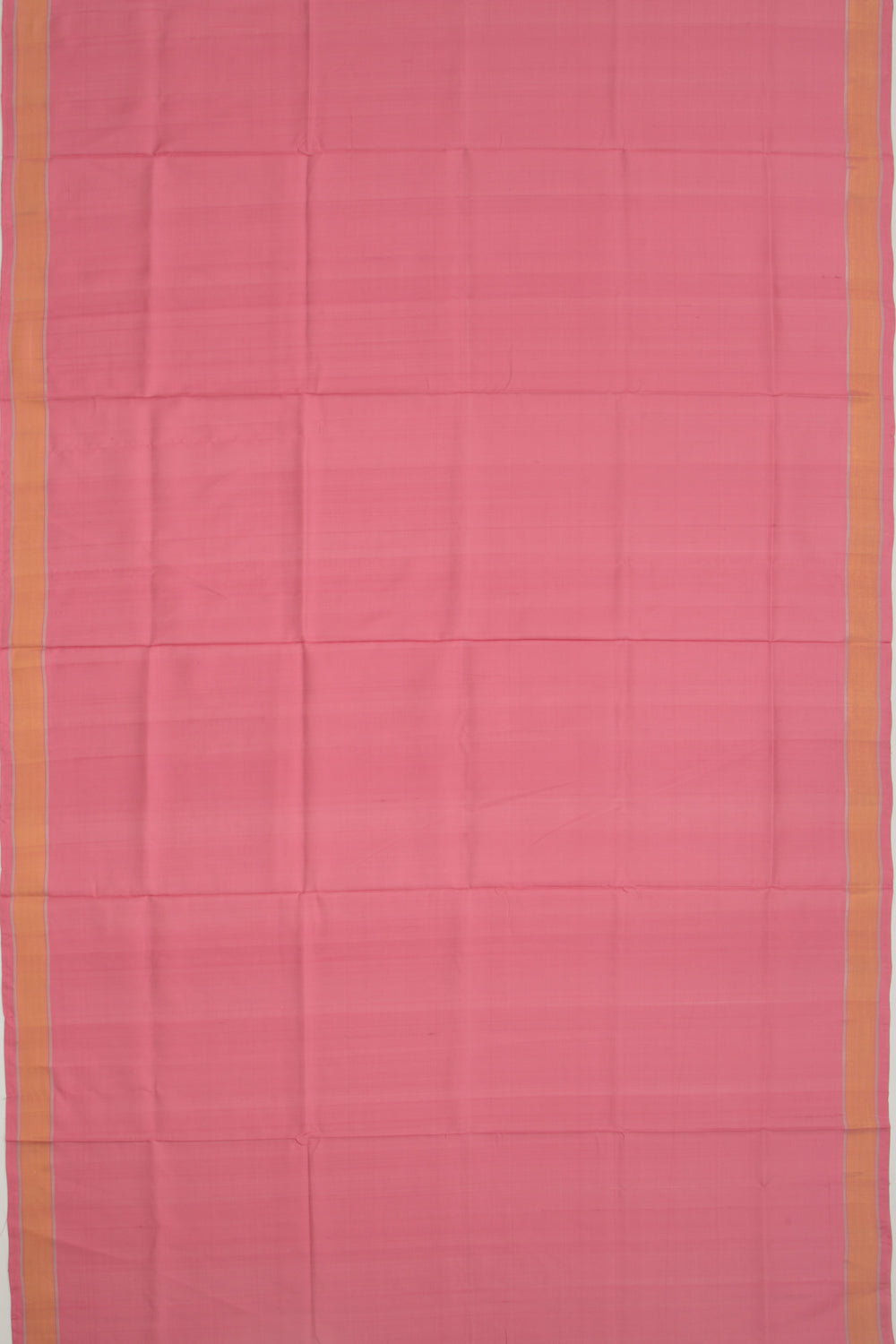 Uppada Silk Plain Pink Saree