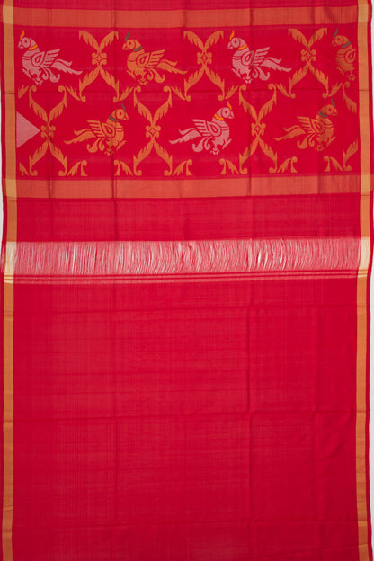 Uppada Silk Butta Baby Pink Saree