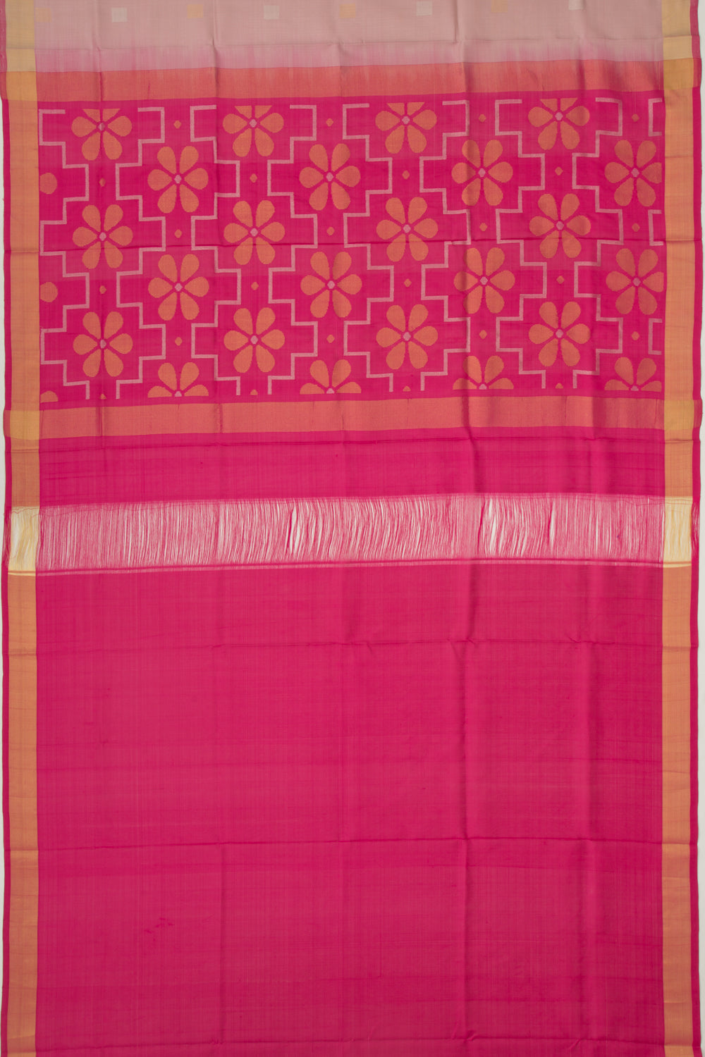 Uppada Silk Butta Snuff Saree