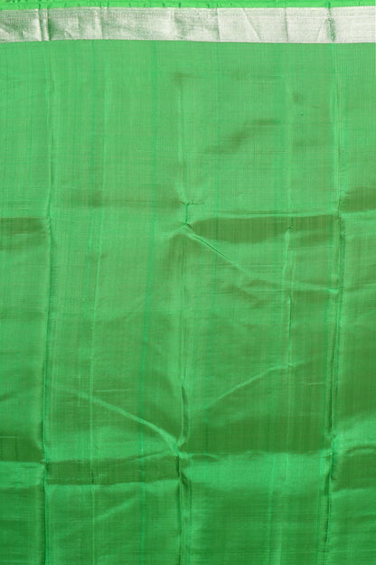Linen Plain Peach Saree DM