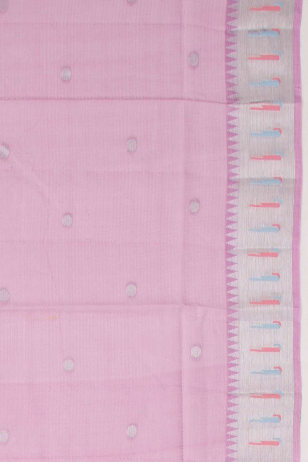 Kota Soft Silk Butta Lavender Saree