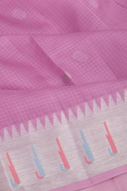 Kota Soft Silk Butta Pink Saree
