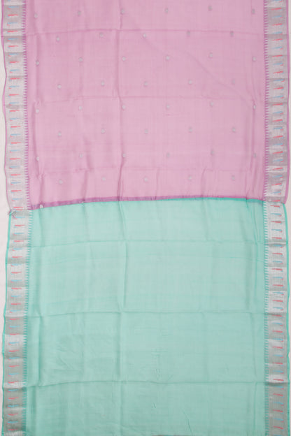 Kota Soft Silk Butta Pink Saree