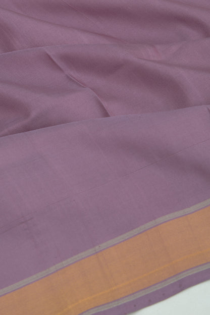 Uppada Silk Plain Lilac Saree