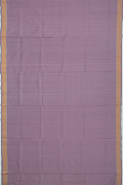 Uppada Silk Plain Lilac Saree