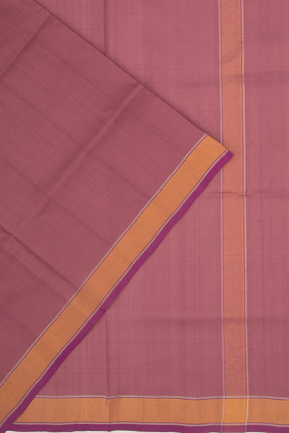 Uppada Silk Plain Lilac Saree