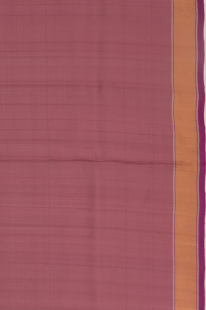 Uppada Silk Plain Lilac Saree