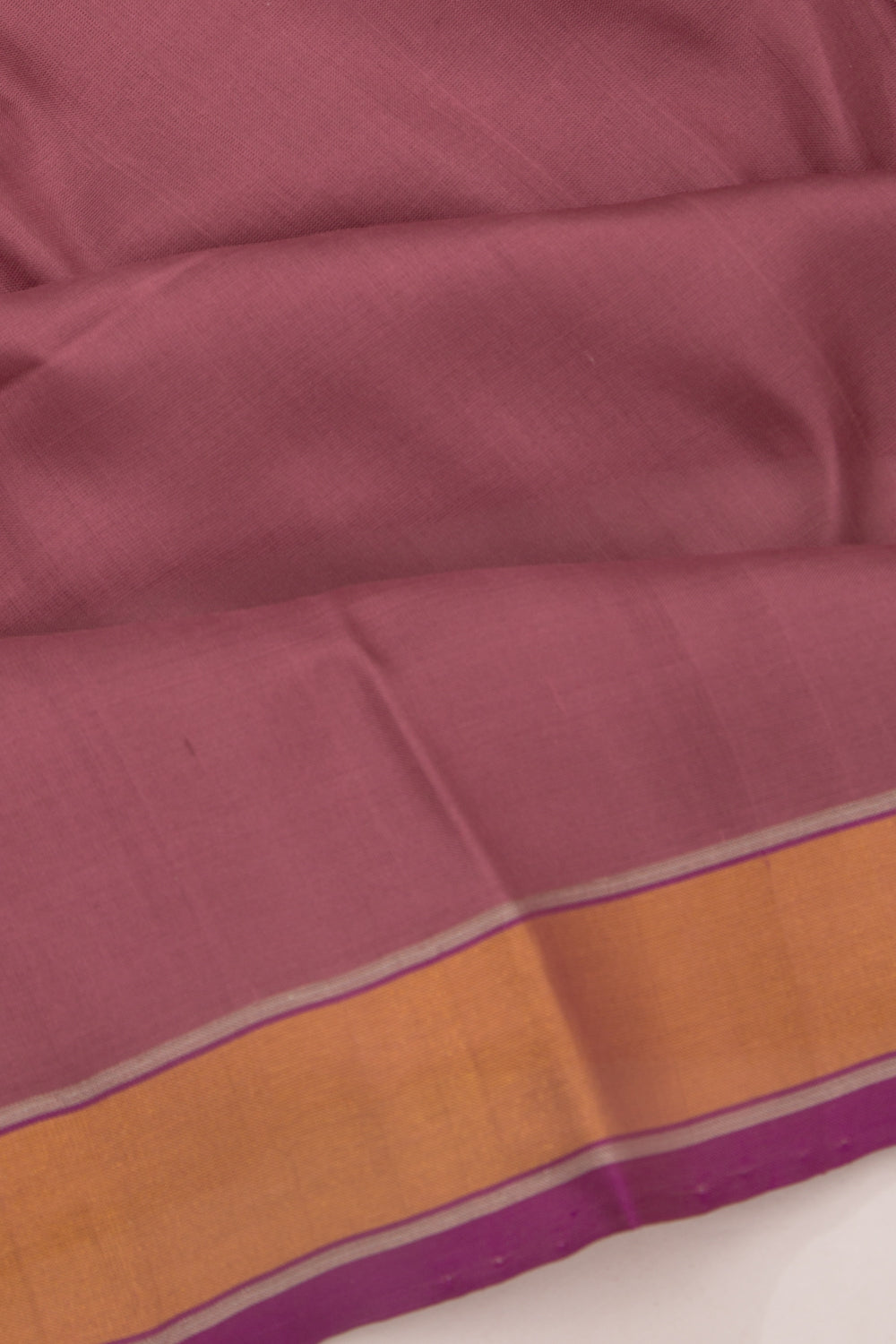 Uppada Silk Plain Lilac Saree