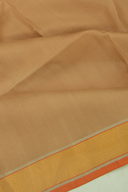 Uppada Silk Plain Beige Saree