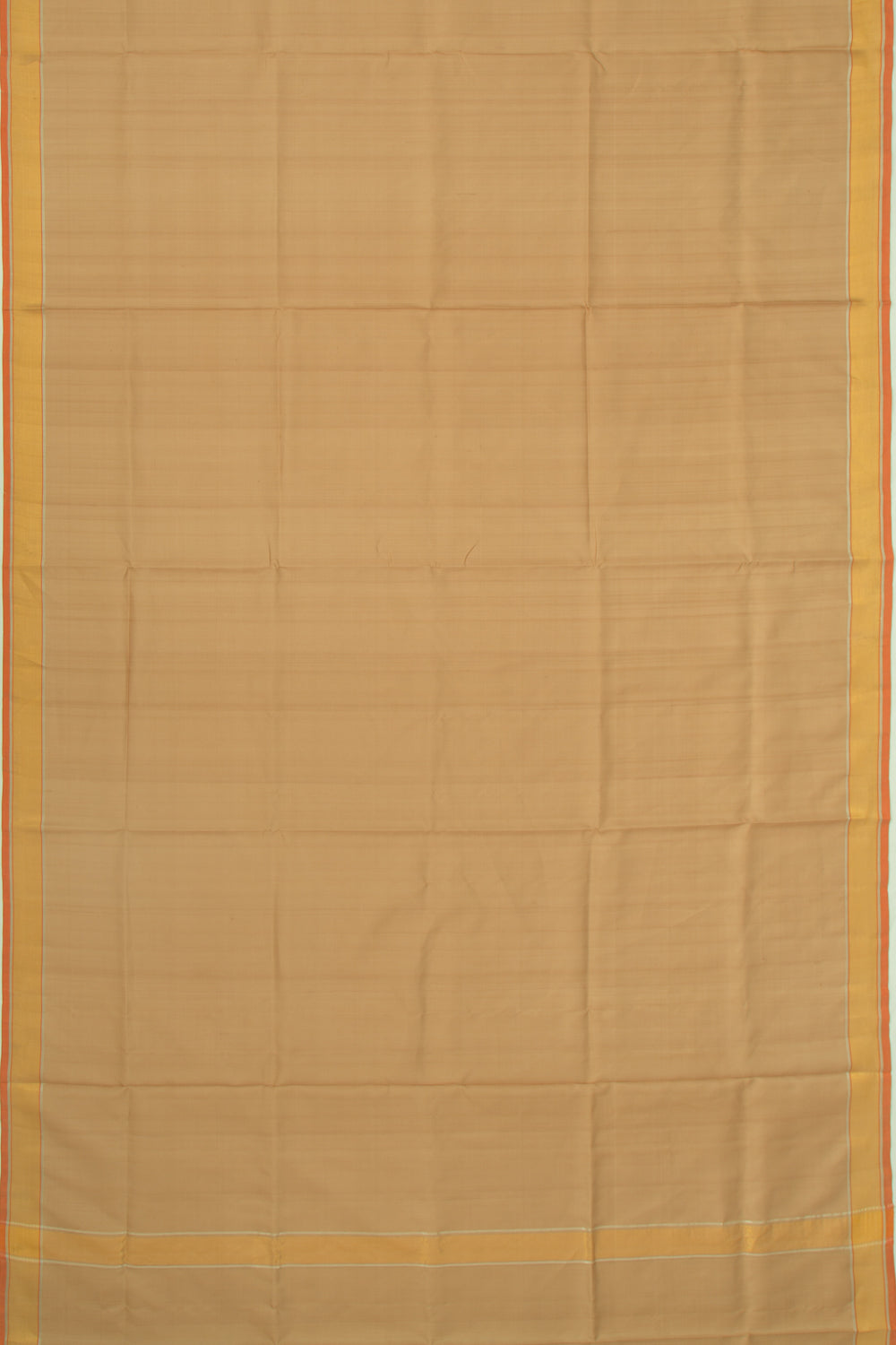 Uppada Silk Plain Beige Saree