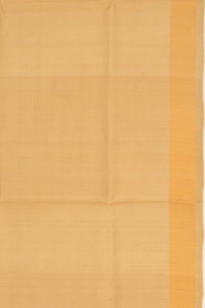 Uppada Silk Plain Cream Saree