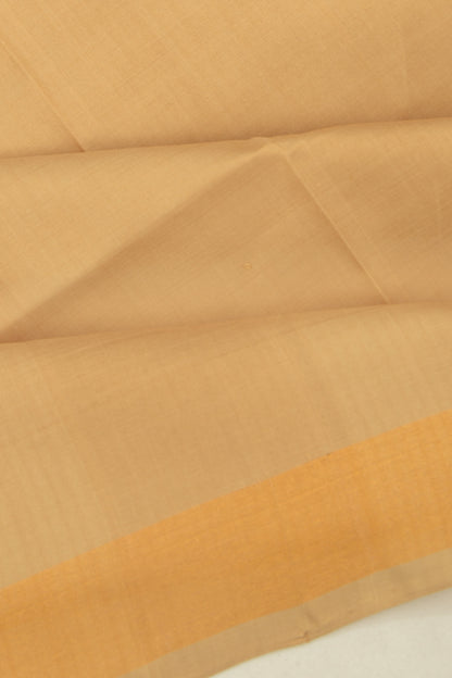 Uppada Silk Plain Cream Saree