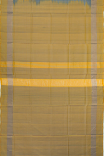 Uppada Silk Checks Grey Saree