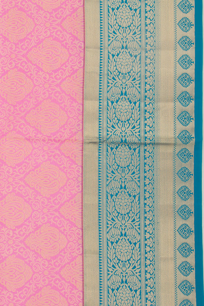Taranga Kanchi Silk Brocade Baby Pink Saree