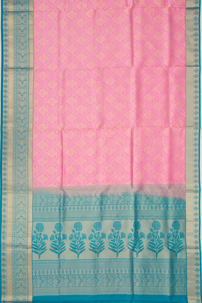 Taranga Kanchi Silk Brocade Baby Pink Saree