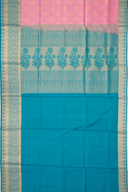 Taranga Kanchi Silk Brocade Baby Pink Saree