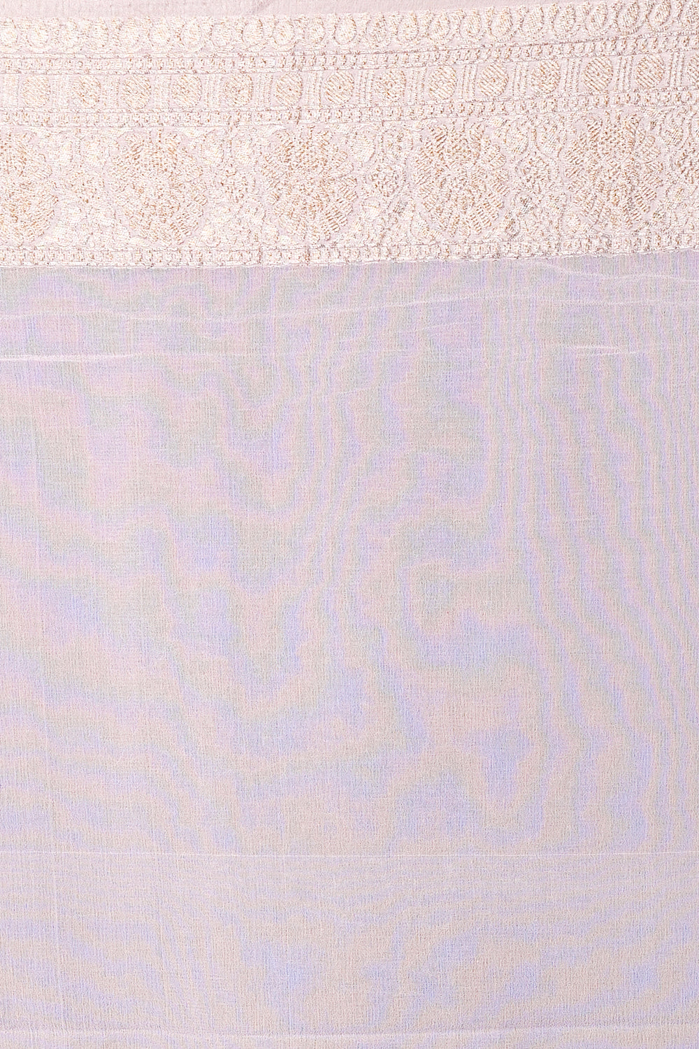 Banarasi Georgette Butta Lavender Saree