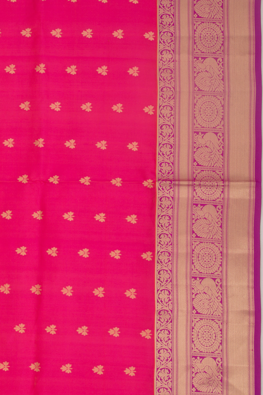 Coimbatore Silk Butta Pink Saree