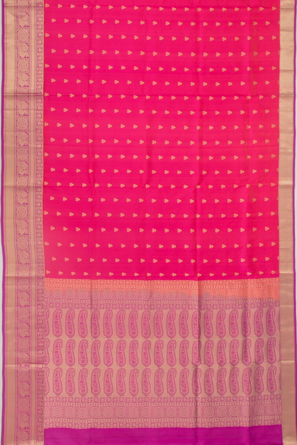 Coimbatore Silk Butta Pink Saree