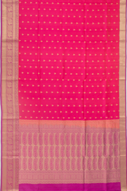 Coimbatore Silk Butta Pink Saree