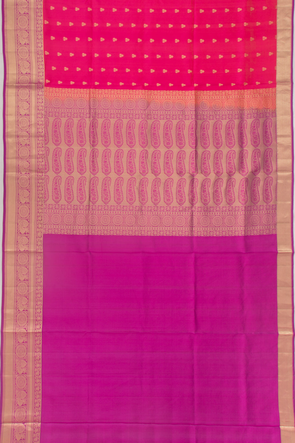 Coimbatore Silk Butta Pink Saree