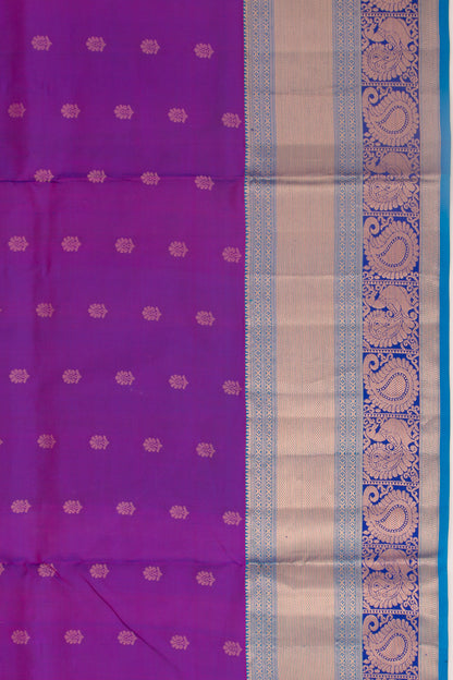 Coimbatore Silk Butta Purple Saree