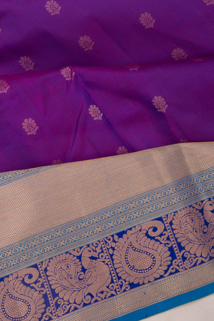 Coimbatore Silk Butta Purple Saree