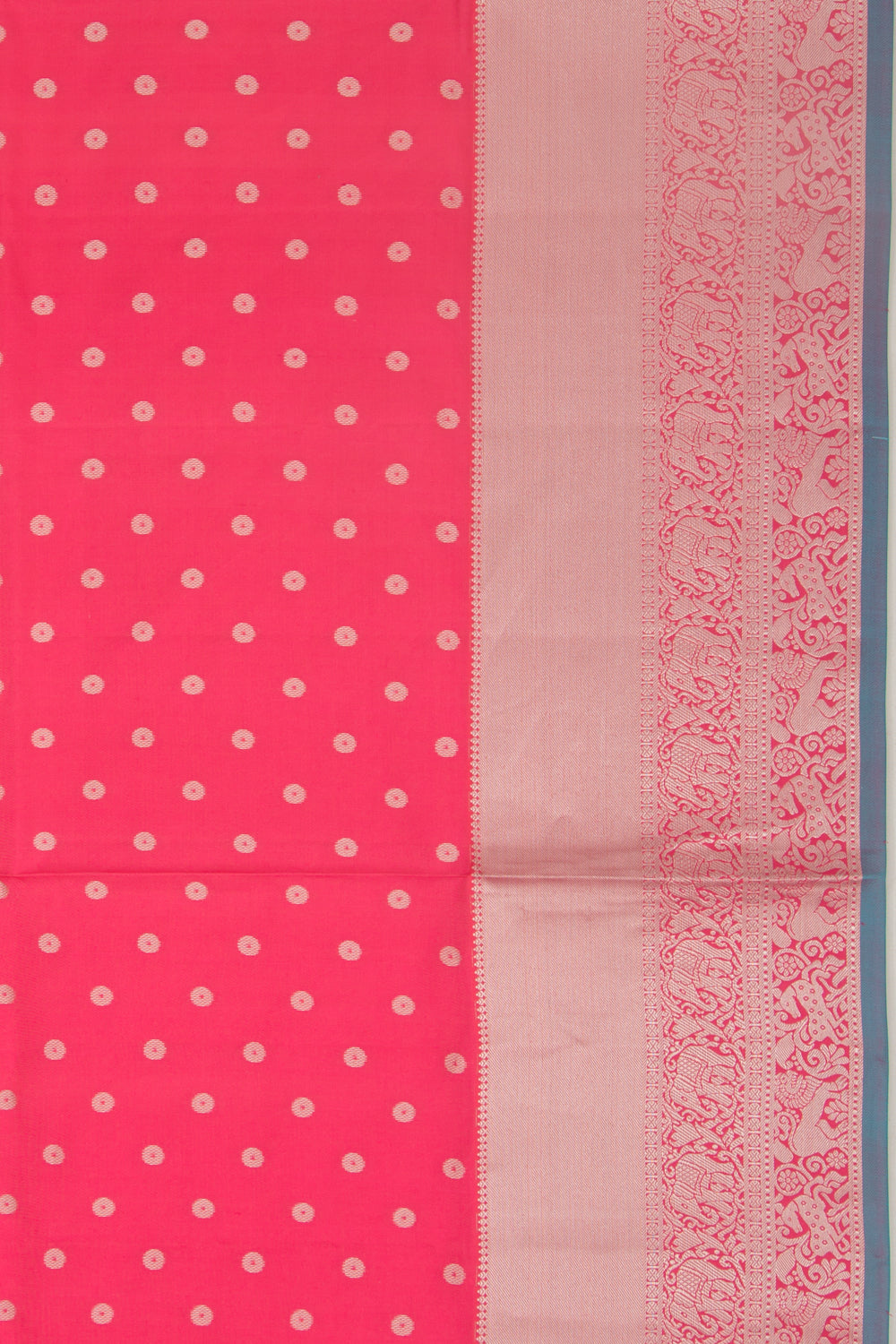 Coimbatore Silk Butta Pink Saree
