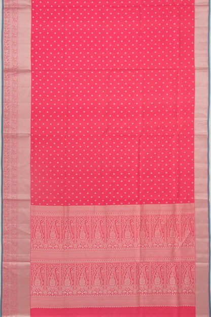 Coimbatore Silk Butta Pink Saree