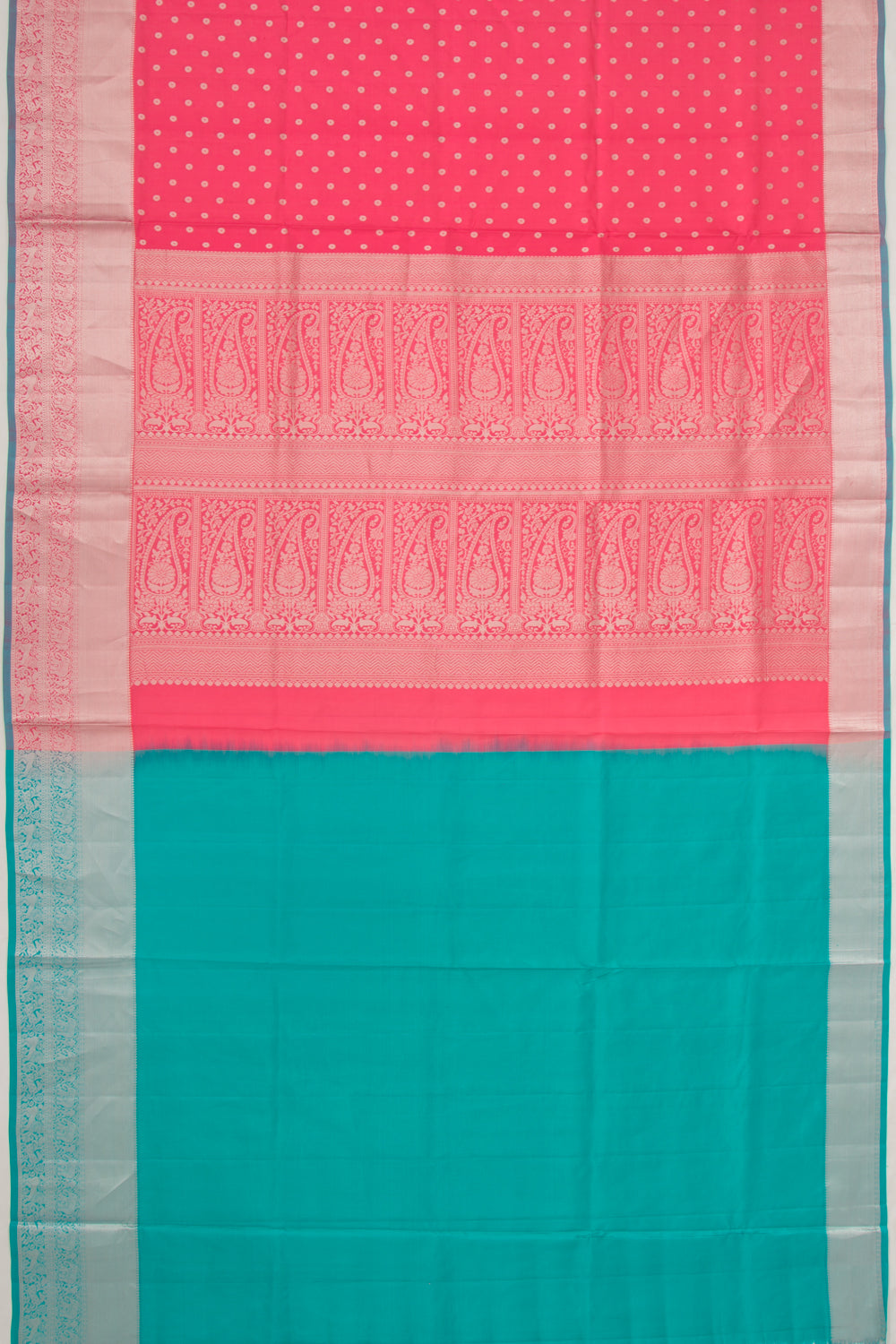 Coimbatore Silk Butta Pink Saree