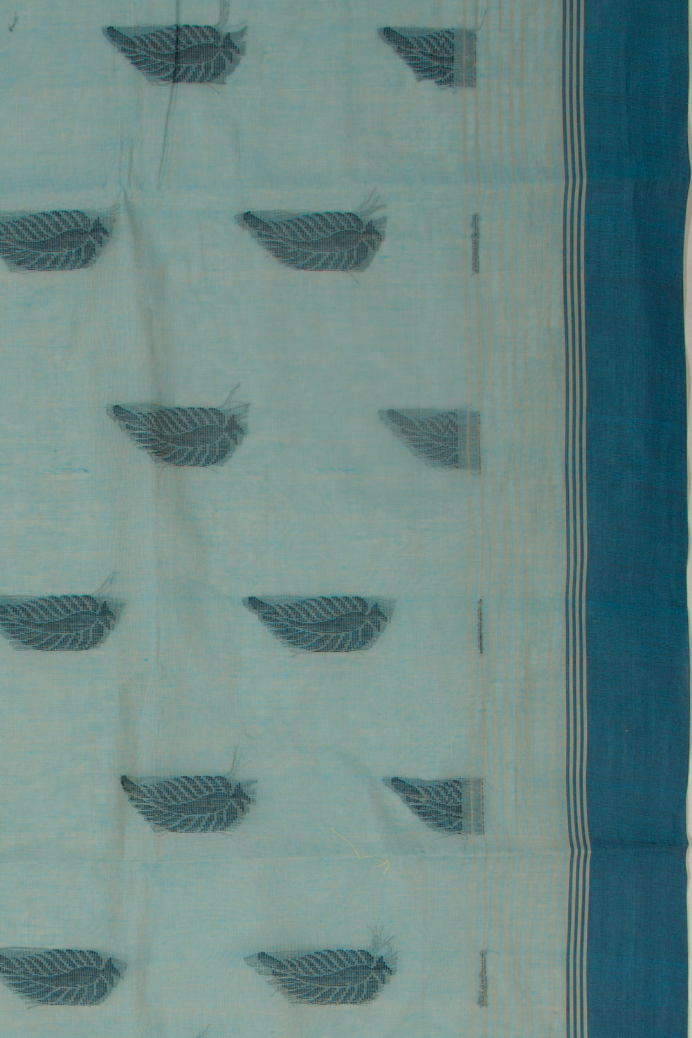 Chettinad Cotton Butta Pastel Blue Saree