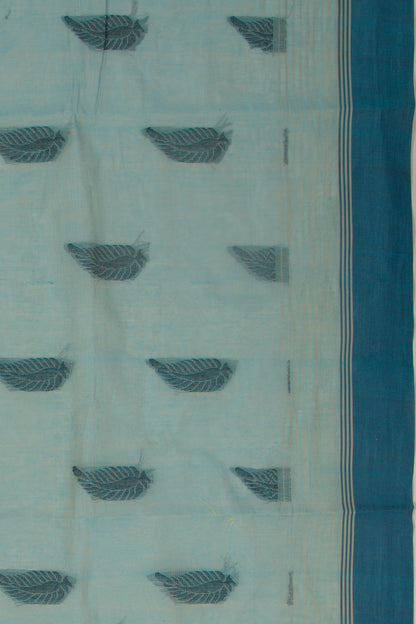 Chettinad Cotton Butta Pastel Blue Saree