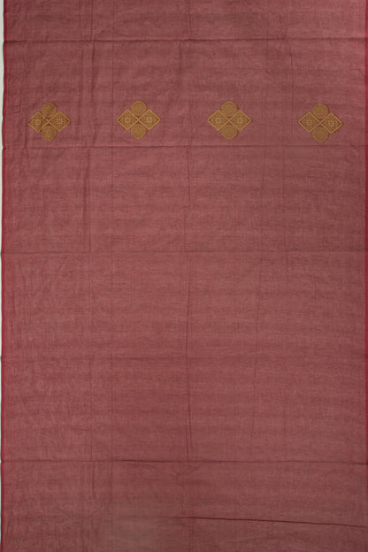 Chettinad Cotton Butta Maroon Saree