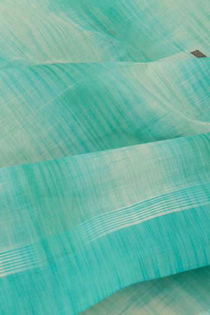 Chettinad Cotton Butta Blue Saree