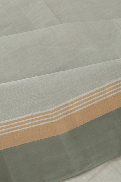 Chettinad Cotton Butta Pastel Grey Saree