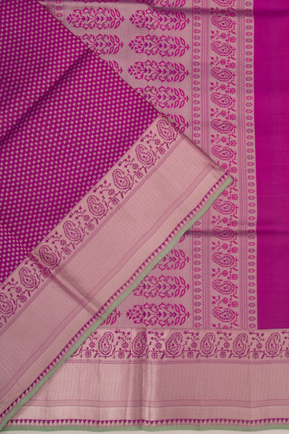 Taranga Kanchi Silk Brocade Purple Saree