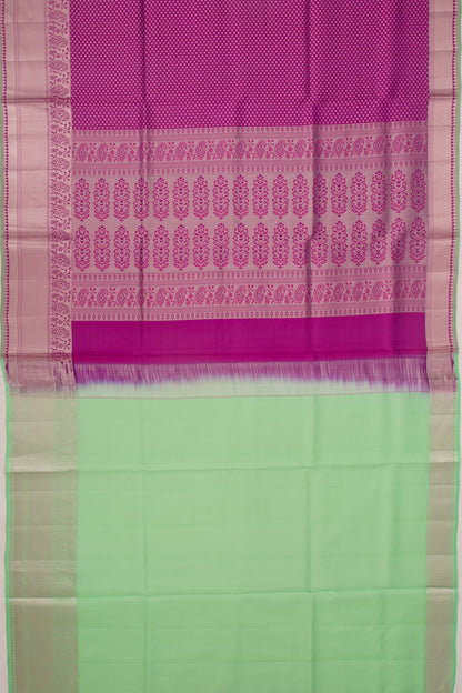 Coimbatore Soft Silk Brocade Purple Saree