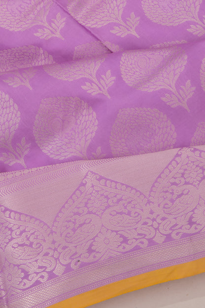 Taranga Kanchi Silk Butta Lavender Saree