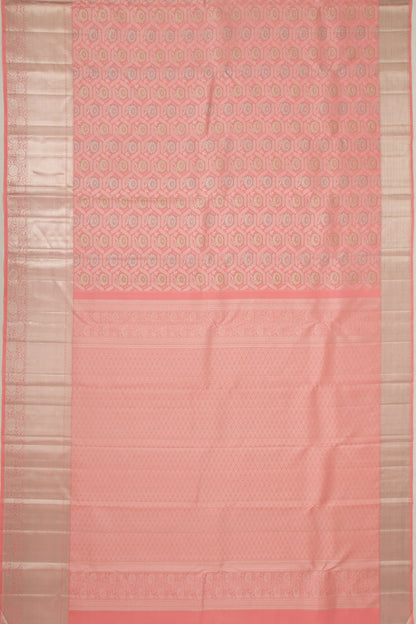 Taranga Kanchi Silk Brocade Baby Pink Saree