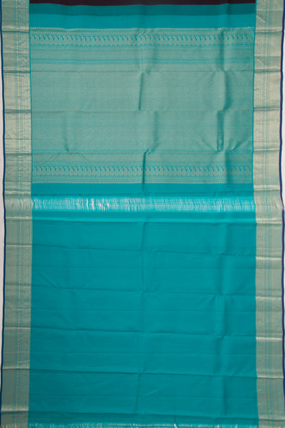 Taranga Kanchi Silk Butta Dark Blue Saree