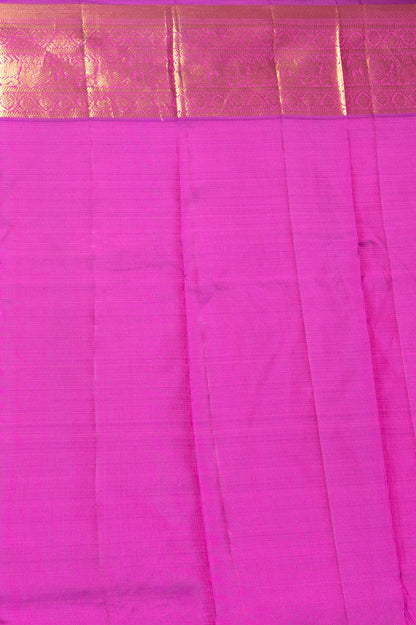 Kanchipuram Silk Butta Sky Blue Saree