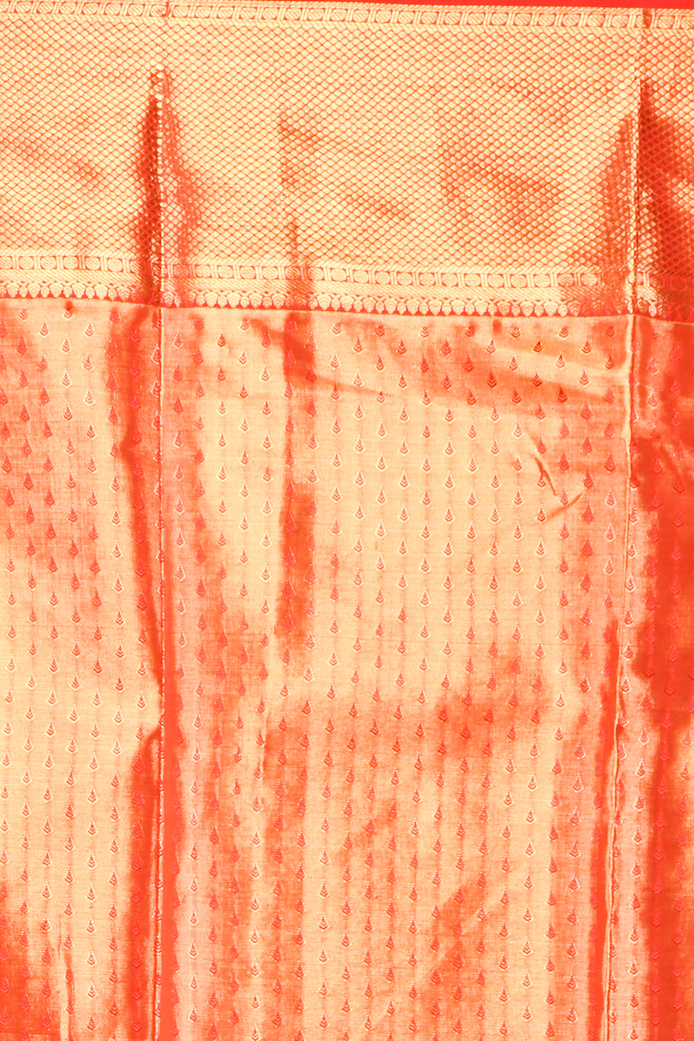 Kanchipuram Silk Tissue Brocade Baby Pink Saree