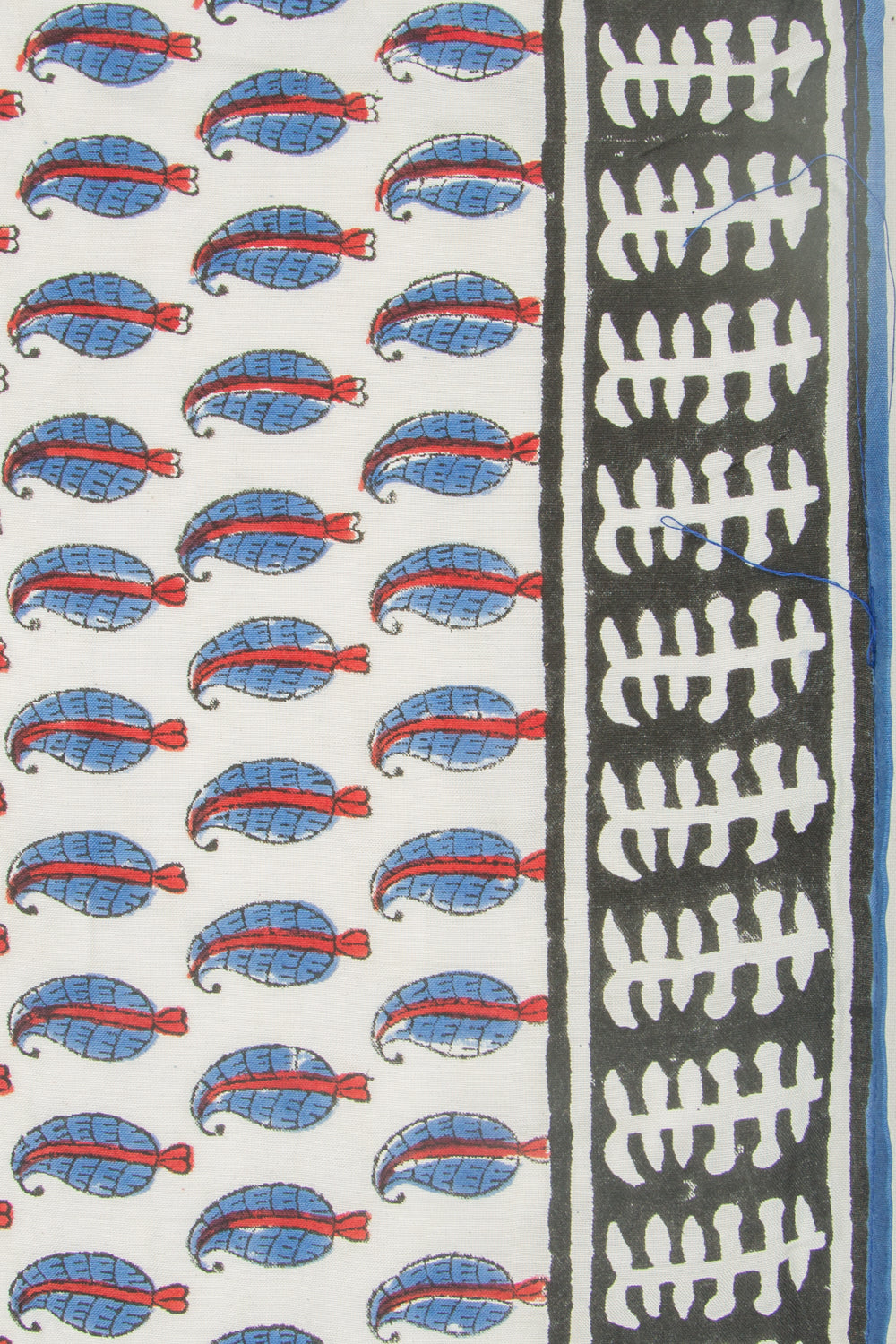 Chanderi Silk Printed White Saree