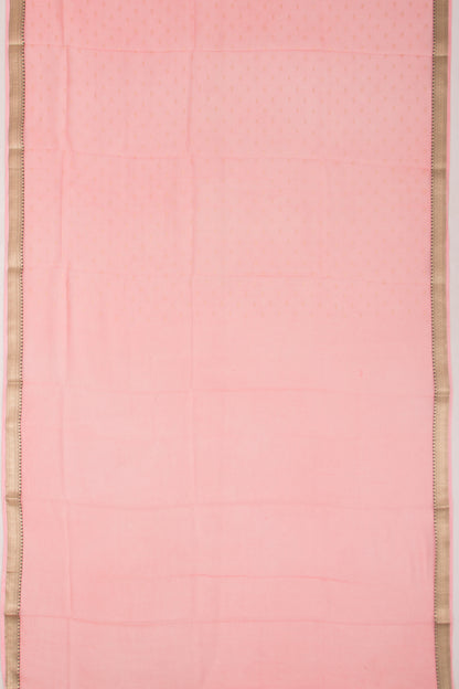Kota Soft Silk Butta Pink Saree