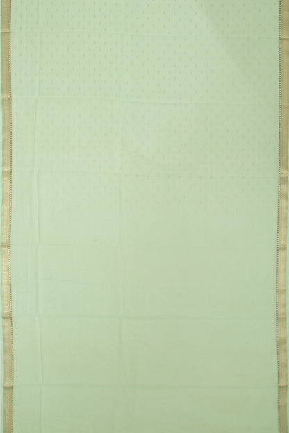Kota Soft Silk Butta Green Saree