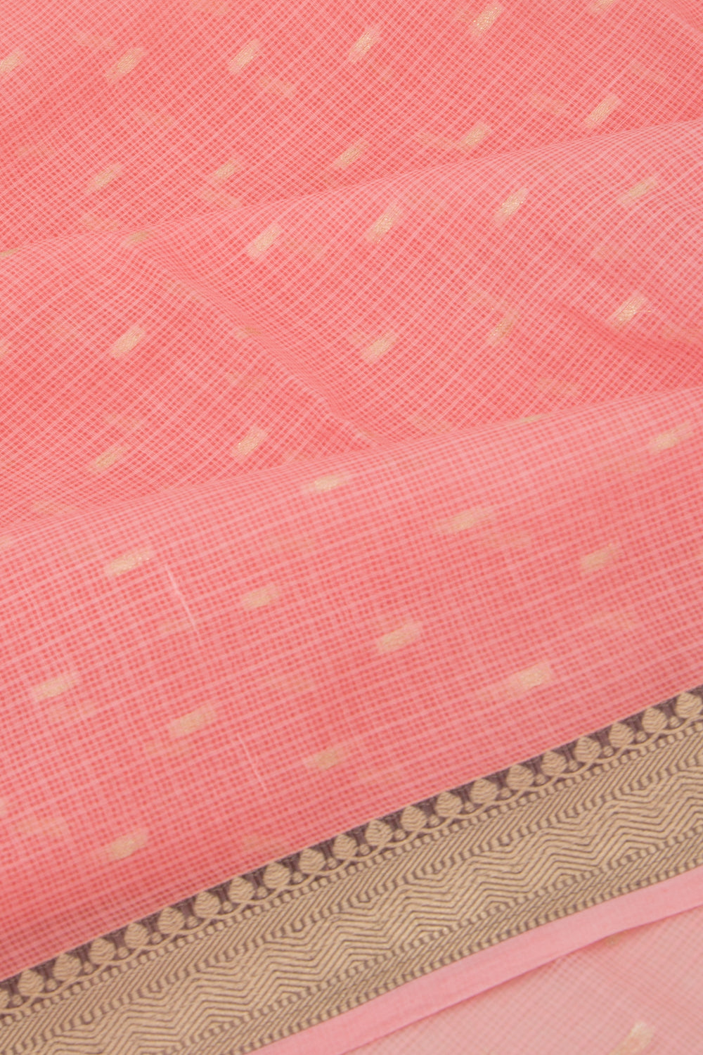 Kota Soft Silk Butta Pink Saree