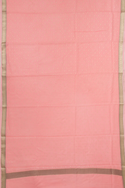 Kota Soft Silk Butta Pink Saree